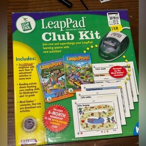 LeapFrog LeapPad Learning System Club Kit vintage